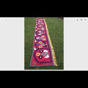 Antique suzani wall hanging Uzbekistan stunning